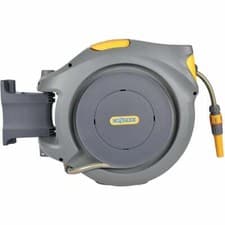 Image of Hozelock Auto Reel With Retractable Hose System - 20M 2401 000 Wall Mounted