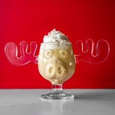 Image of National Lampoon's Christmas Vacation Glass Moose Cup Griswold Moose Mug UK