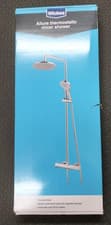 Image of Wickes Allure thermostatic mixer shower Chorme finish