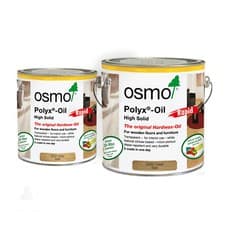 Image of Osmo Polyx Oil Rapid - Clear - Satin or Matt - 2.5L or 750ml - Free P&P