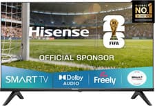 Image of 32" 32E4QTUK HD LED TV with Freely - Direct Lit LED, Dolby Audio, Natural Colour