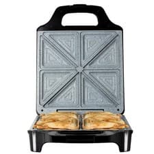 Image of T27021 4 Slice Deep Fill Sandwich Maker with Extra-Deep, Non-Stick Ceramic