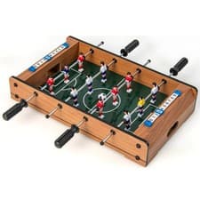 Image of Game Room Size Football Table Space Saving Table Football-Natural