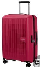 Image of *BRAND NEW* American Tourister Aerostep Medium 68cm Suitcase Luggage Pink 