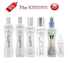 Image of BioSilk Silk Therapy Hair Serum Shampoo Conditioner Treatment Next Day UK