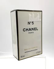 Image of Chanel No 5 Eau De Parfum 50ml 1.7fl oz spray sealed unused N2