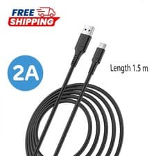 Image of USB-A to Micro cable Data Transfer and Fast Charging for Tablets or Smartphones
