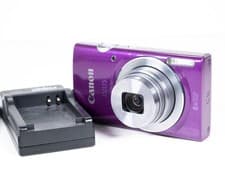 Image of Canon IXUS 145 Digital Compact Camera 8x Optical Zoom Lens - Purple