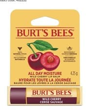 Image of Burt's Bees 100% Natural Wild Cherry Lip Balm 4.25g