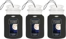 Image of Yankee Candle Car Jar Scented Air Freshener | Midsummer’S Night | 3 Count