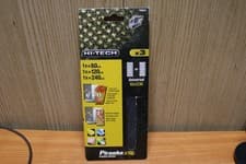 Image of Black Decker 93 x 230 mm Sanding sheets Assorted 3pk Universal Mesh  80 120 240