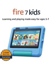Image of Amazon Fire 7 Kids 12th GENERATION Tablet 7 inch Display Ages 3–7 32GB GB