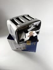 Image of Russell Hobbs 4 Slice Toaster Wide Slots, Brushed & Stainless Steel 24090 READ**