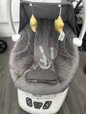 Image of Graco Move with Me Baby Swing Soothers 5 Swaying Speeds, Music Recline