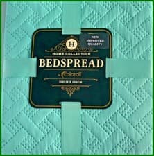 Image of Luxury home collection bedspread by coloroll 150cm x200cm new 