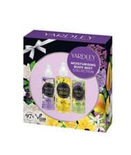 Image of Yardley Floral Moisturising Body Mist Collection Gift Set