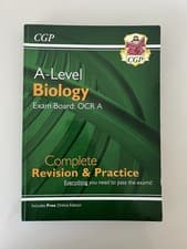 Image of OCR-A a Level Biology CGP Book for Year 1 and 2