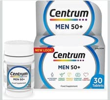 Image of Centrum Men 50+ Multivitamins & Mineral Supplements, 23 essential nutrients...