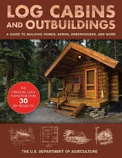 Image of Log Cabins and Outbuildings: A Guide to Building Homes, - Paperback / softback N
