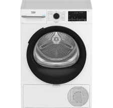 Image of Beko BM3T3944W Heat Pump Condenser Tumble Dryer 9kg, Sensor Drying, LED, A+++