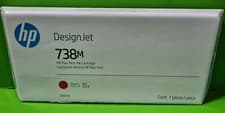 Image of HP DesignJet 738m Magenta Ink Cartridge 300ML XL - May 2026 - Brand New Sealed