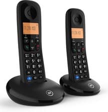Image of BT Everyday Cordless Twin Home Phone with Call Blocking Handsets Black