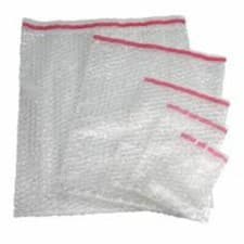 Image of 100 Clear Bubble Bags Pouches Size 9x11" - Self Seal Protective Envelopes