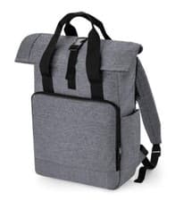Image of Bagbase Recycled Twin Handle Roll-Top Laptop Backpack