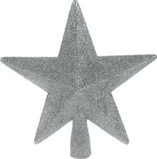 Image of Christmas Tree Topper Christmas Tree Decoration Christmas Star with Glitter 