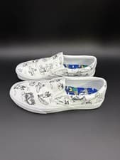 Image of Vans Classic Slip-On Low Tide True White / True Mens Shoes VN0A5JLXBPD