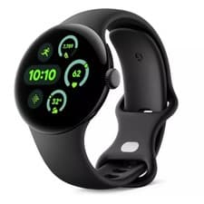 Image of Google Pixel Watch 3 45mm Wi-Fi Smartwatch Touch Screen Bluetooth Fitness Track