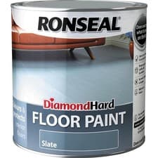 Image of RONSEAL DIAMOND HARD FLOOR PAINT SLATE 2.5L