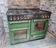 Image of Leisure Rangemaster 110 All Gas Green(read description) - DELIVERY AVAILABLE