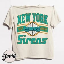 Image of New York Sirens Women Ice Hockey Team Est 2023 Comfort Color Shirt