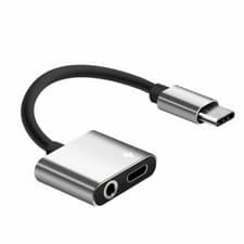 Image of USB-C Type-C to 3.5mm Jack Headphone AUX Audio Splitter Cable Adapter DAC Chip