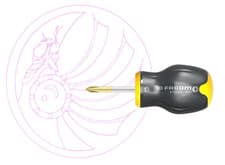 Image of Facom ATP2X35 Protwist Short Blade Phillips 2 Screwdriver