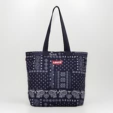 Image of Levi's® Unisex Graphic Market Tote D77840003 Navy Blue One Size