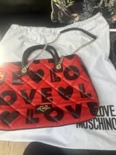 Image of Love Moschino Women's Handbag Brand-New with Dust Bag Red