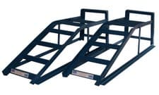 Image of Car Ramps Pair Of 2T Ton Tonne Heavy Duty Metal Vehicle Lift Garage Maintenance