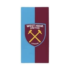 Image of West Ham United FC Towel Beach Soft Cotton Pool Bath Large Football Official