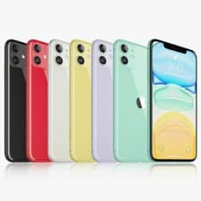 Image of Apple iPhone 11 - 64GB, 128GB, 256GB Unlocked Smartphone All Colours - Excellent