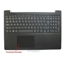 Image of New Replacement For Lenovo 5CB1D01939 Palmrest Cover UK Keyboard With Touchpad
