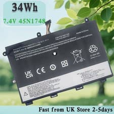 Image of Laptop battery for Lenovo ThinkPad Yoga 11E series 45N1748 45N1749 45N1750 7.4V