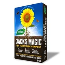 Image of Westland Jack's Magic Peat Free All Purpose Compost 50L Multi Potting Soil Veg