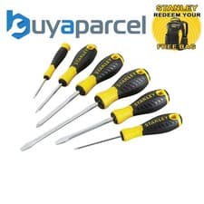 Image of STANLEY STHT0-60208 0-60-208 Essential Screwdriver Set, 6 Piece STA060208