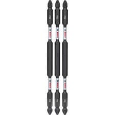 Image of Bosch Impact Double Ended Pozi Screwdriver Bit PZ2 150mm Pack of 3