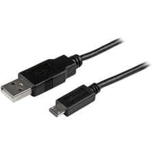 Image of Startech 3M 10 Ft Long Micro-Usb Charge And Sync Cable M/M Usb 2.0 A To Micro Us