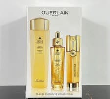 Image of Guerlain Abeille Royale Age-Defying Trilogy:150ml Lotion, 50ml Oil, 50ml Serum