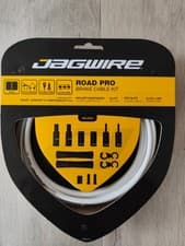 Image of Jagwire Road Pro Brake Cable Kit Shimano, White