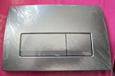 Image of "Front Plate Only" Geberit Delta 50 Dual Flush Plate for Concealed Cisterns